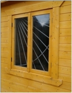 Металлические решетки на 1 окно