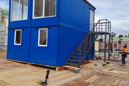 Двухэтажное офисное здание