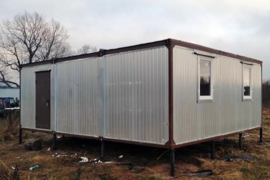 Модульное здание 7.2*6 (состоит из 3 блок-контейнеров)