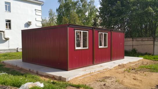 Блок-контейнер стыкованный